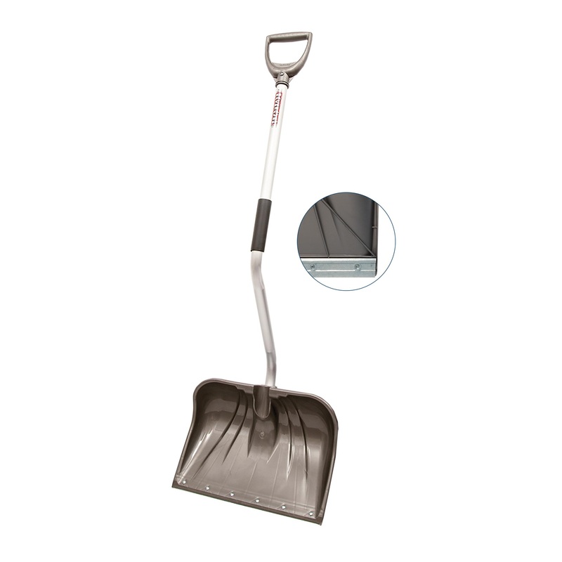 18" POLY SHOVEL W/ BACKSAVER HANDLE (26PBSL-S)