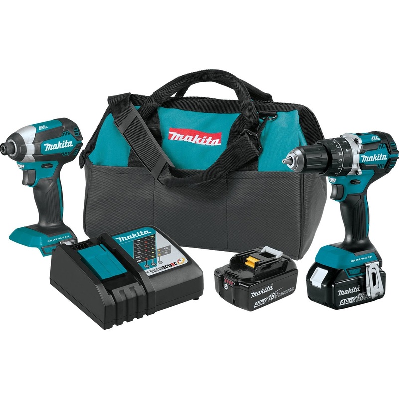 18V LXT LithiumIon Brushless Cordless 2Pc. Combo Kit (4.0Ah) (XT269M)