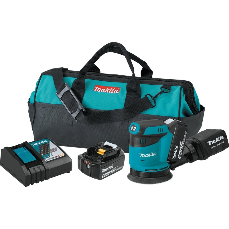 18V LXT LithiumIon Cordless 5" Random Orbit Sander Kit (5.0Ah)