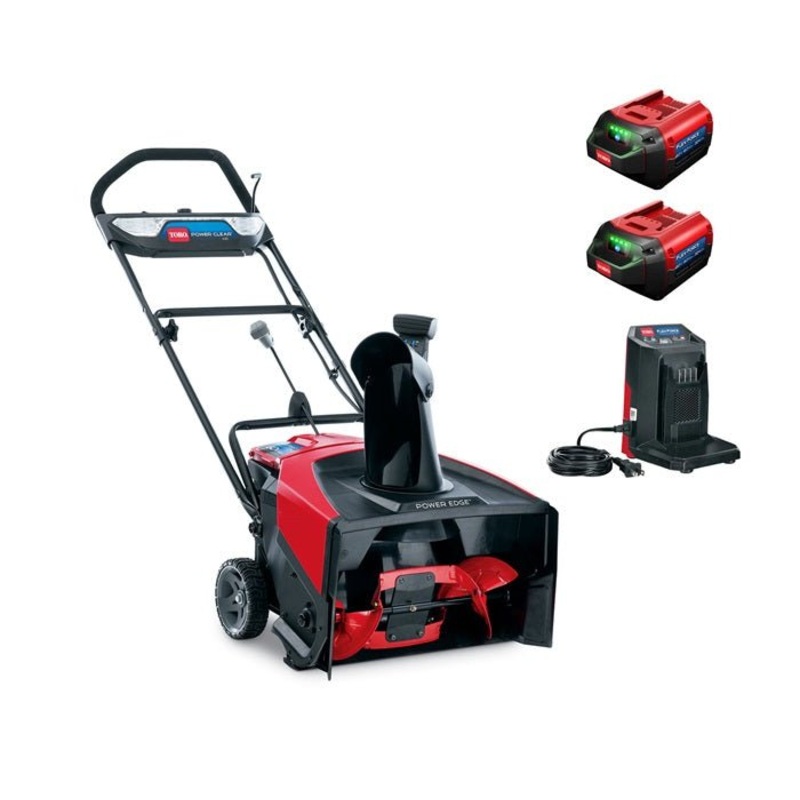 21" 60V MAX* (2 x 6.0 ah) Electric Battery Power Clear Snow Blower (39902)