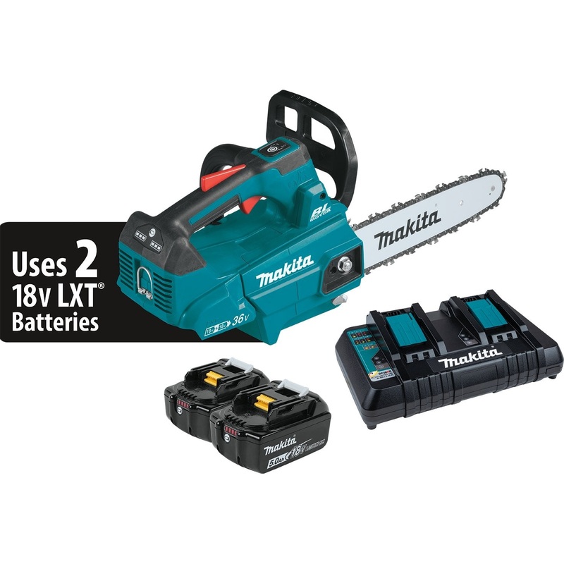 36V (18V X2) LXT Brushless 14" Top Handle Chain Saw Kit (5.0Ah)