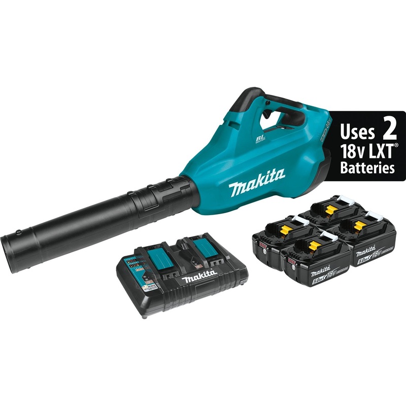 36V (18V X2) LXT Brushless Blower Kit with 4 Batteries (5.0Ah) (XBU02PT1)