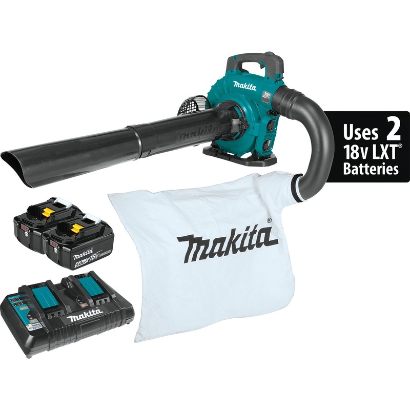 36V (18V X2) LXT Brushless Blower Kit with Vacuum Attachment Kit (5.0Ah) (XBU04PTV)