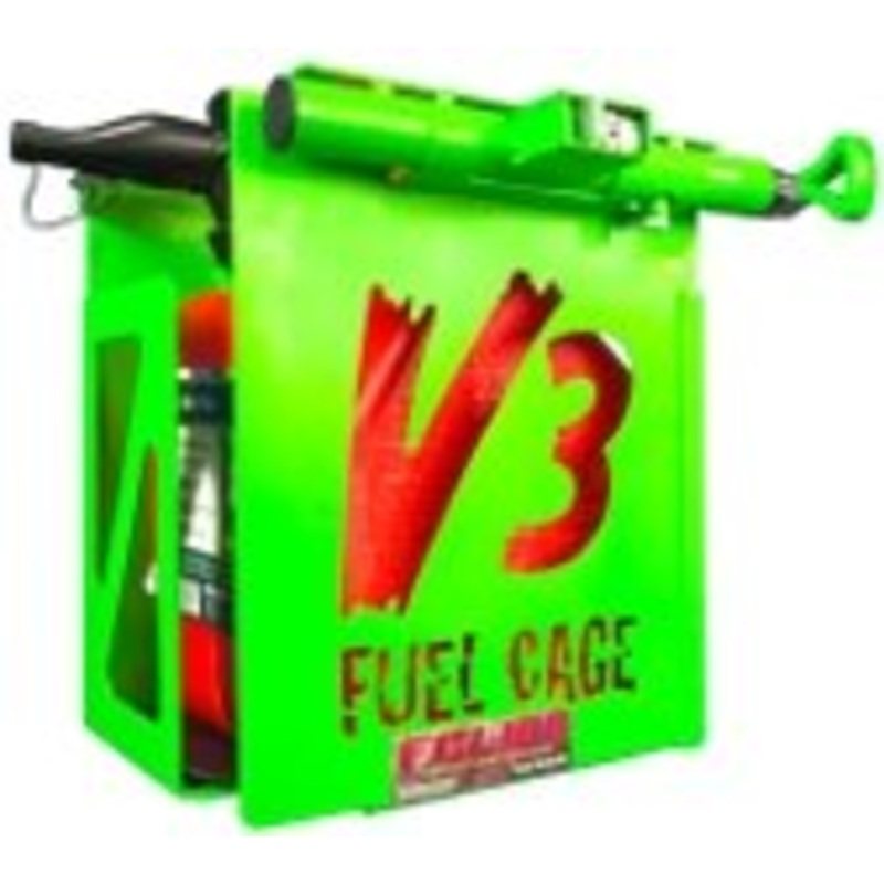 5 Gal. Fuel Cage - Lockable Gas Can Rack for Open and Enclosed Trailers (FCL100)