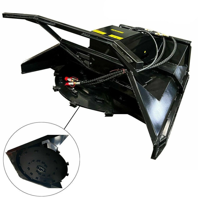 60'' Skid Steer Forestry Disc Mulcher, 20-69 GPM | AGT-SSDM