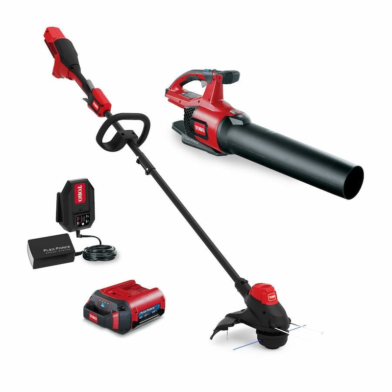 60V MAX* 2-Tool Combo Kit: 100 mph Leaf Blower & 13 in. String Trimmer with 2.0Ah Battery (51881)