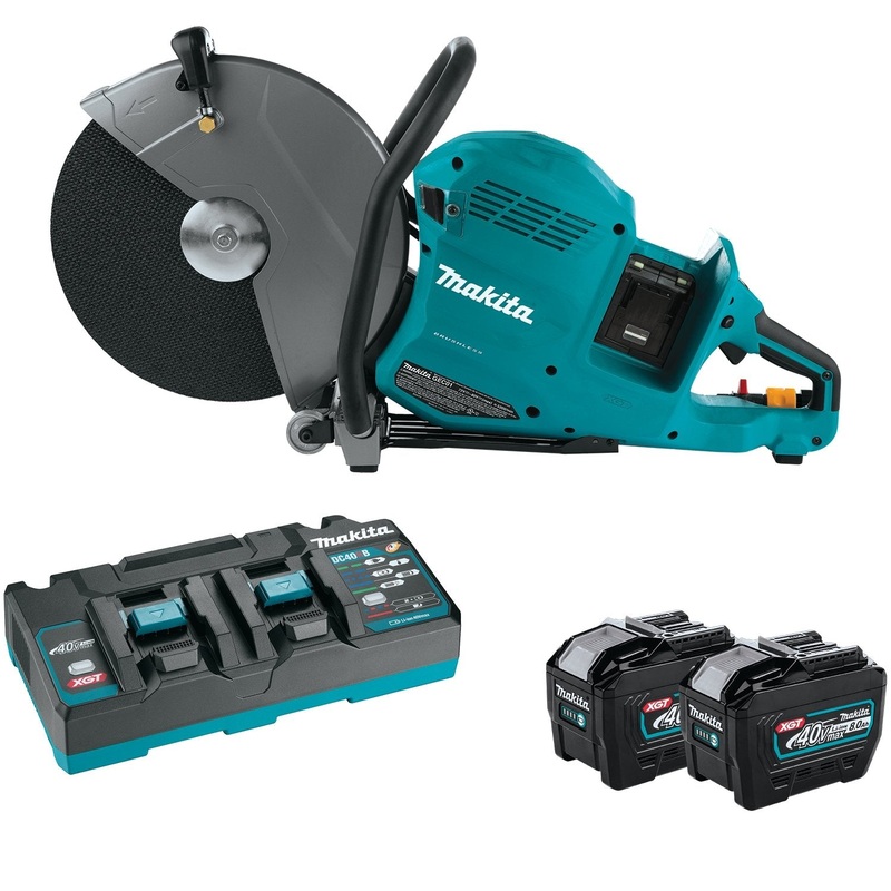 80V Max XGT Brushless 14" Power Cutter Kit, with AFT, Electric Brake (8.0Ah)
