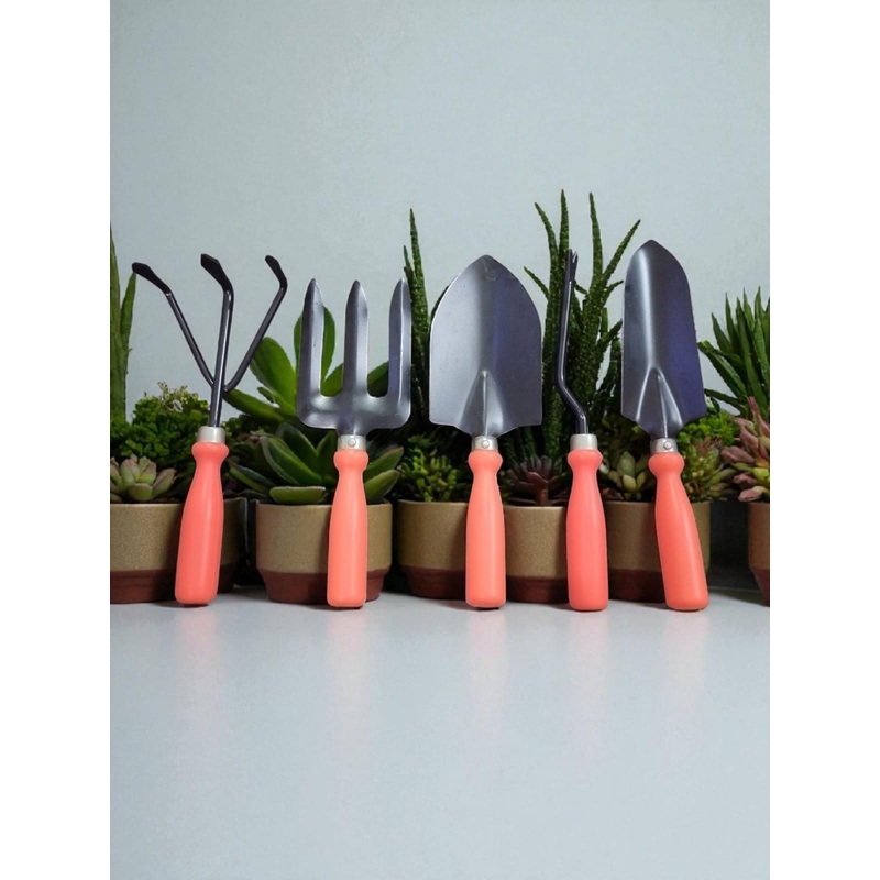 AGT 5 Piece Garden Tool Set A16 Garden Tool Kit Durable, Rust-Resistant Tools for Home Gardening in India
