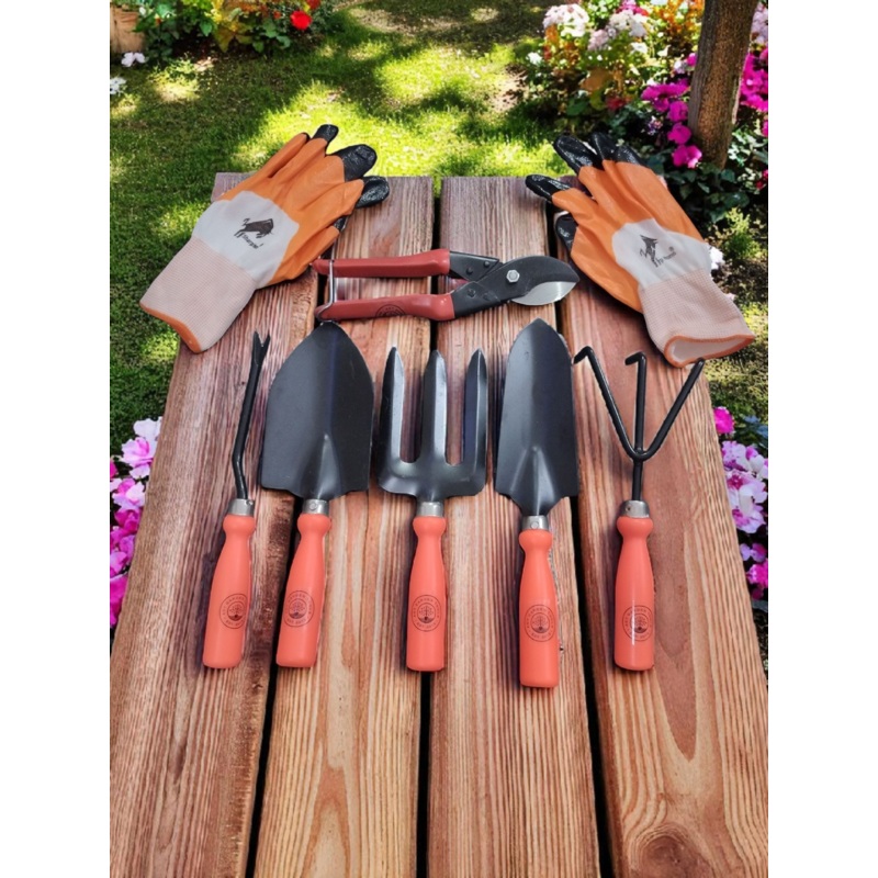 AGT 61 Garden Tool Kit Durable, Rust-Resistant Tools for Home Gardening in India