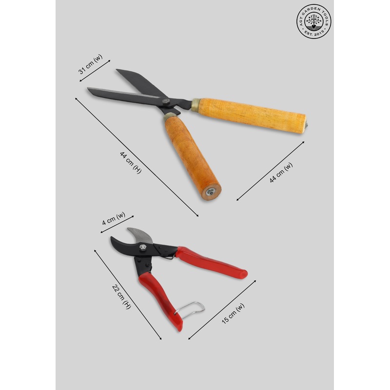 AGT Set A14 Garden Tool Kit Durable, Rust-Resistant Tools for Home Gardening in India