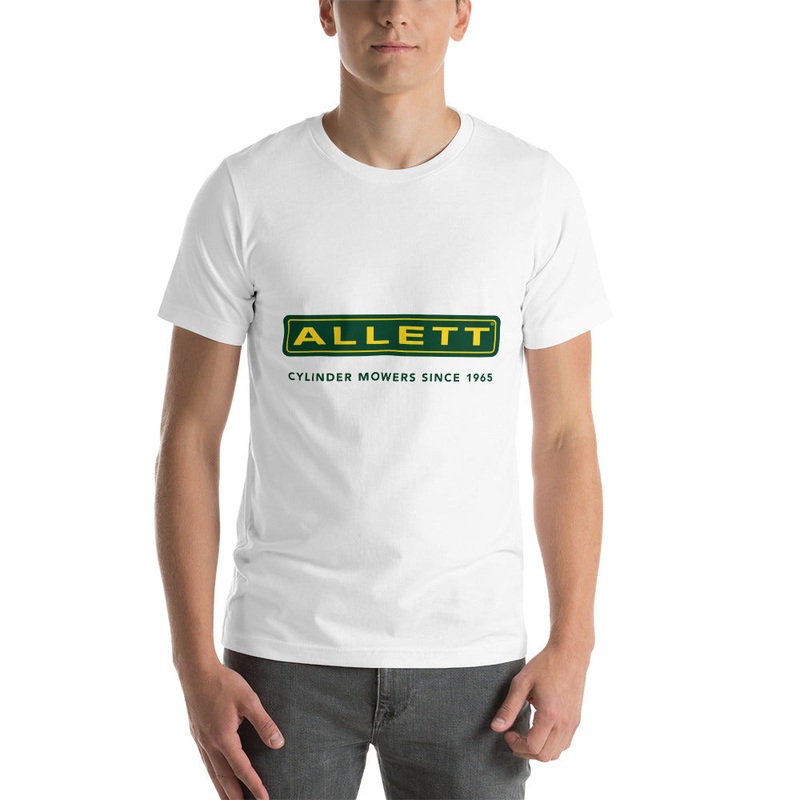 Allett Cylinder Mowers Since 1965 T-Shirt Leaf