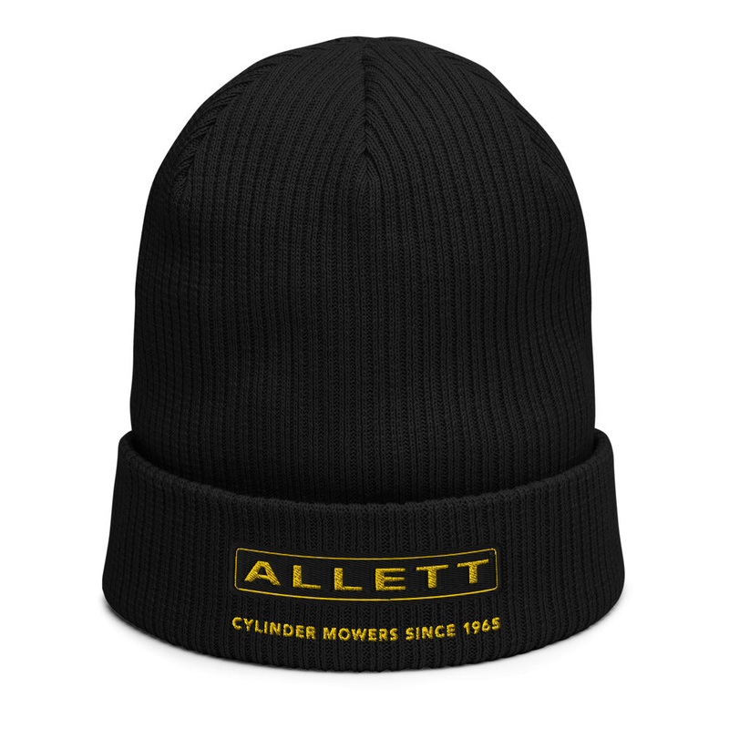 Allett Organic ribbed beanie