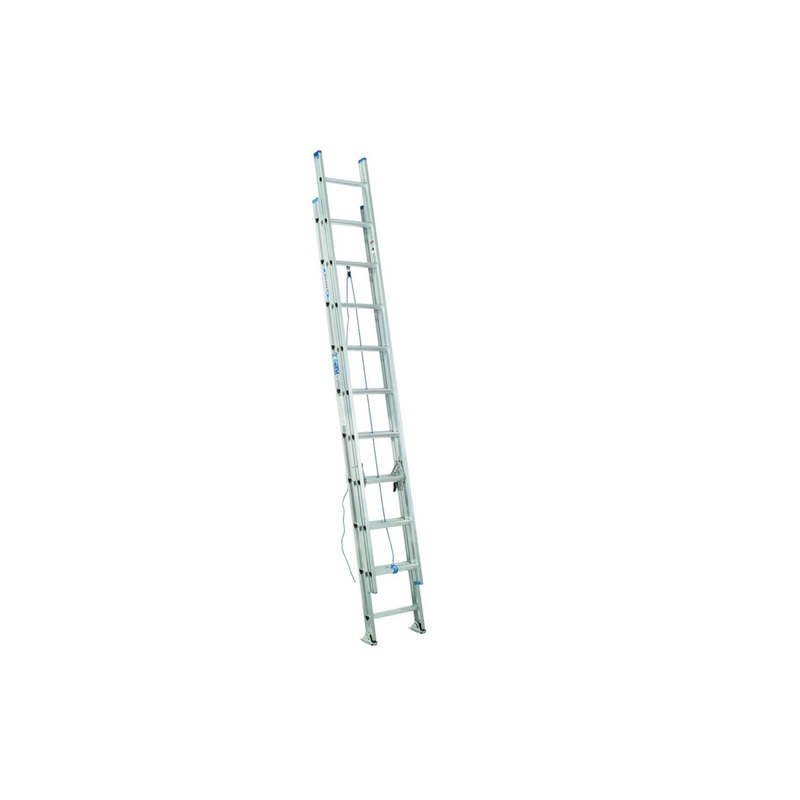 ALUM LADDER 20' TYPEI 250LB