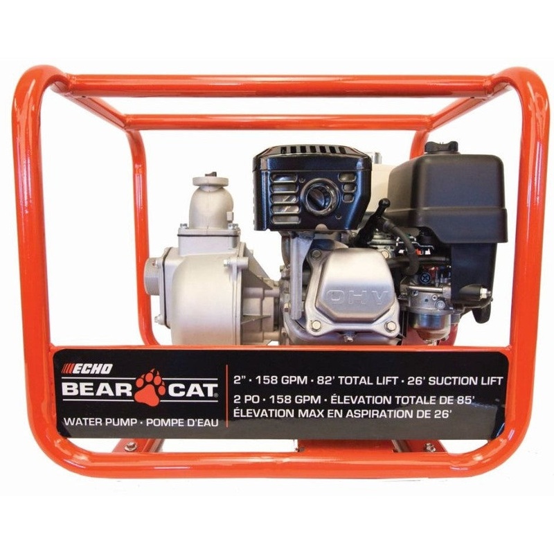 Bearcat Pump 2in Volume 158gpm 5.5hp WP2158