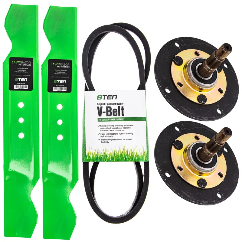 Blade Spindle Belt Deck Kit For MTD Ranch King Hechinger MK1010087