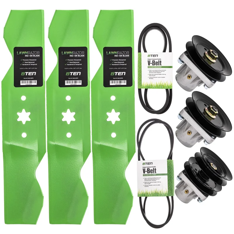 Blade Spindle Belt Deck Kit For MTD Turf Power Tradesman MK1009757