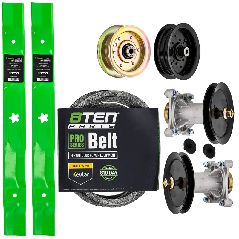 Blade Spindle Belt Idler Deck Kit For Husqvarna Ariens Poulan Pro MK1009582