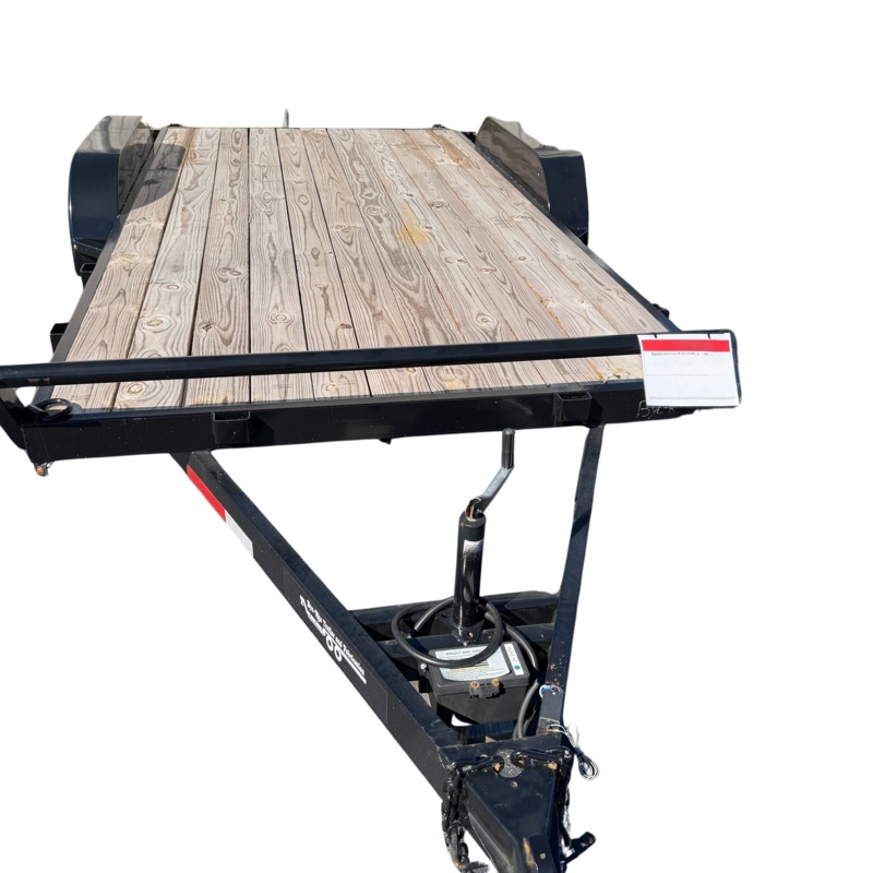 Bye Rite 7ft x 16ft Equipment Trailer w/Slide In Ramps - BR2023