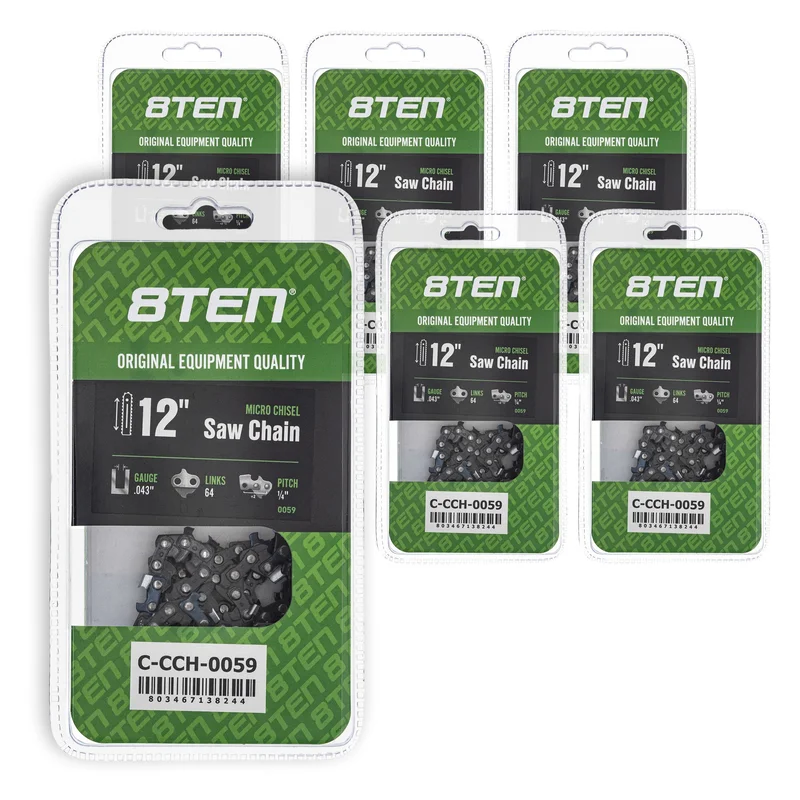 Chainsaw Chain 12 Inch .043 1/4 64DL For Stihl Oregon 36700050064 71PM364 | 6-PACK