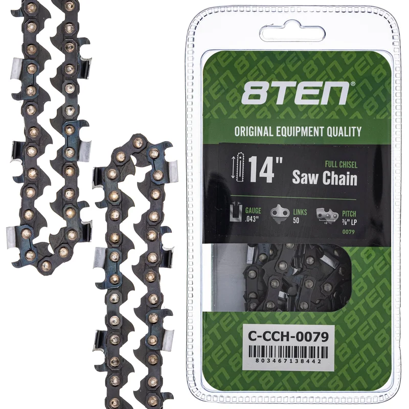 Chainsaw Chain 14 Inch .043 3/8 LP 50DL For Husqvarna Stihl Oregon 90PX050G R50 61PMM350E H3850