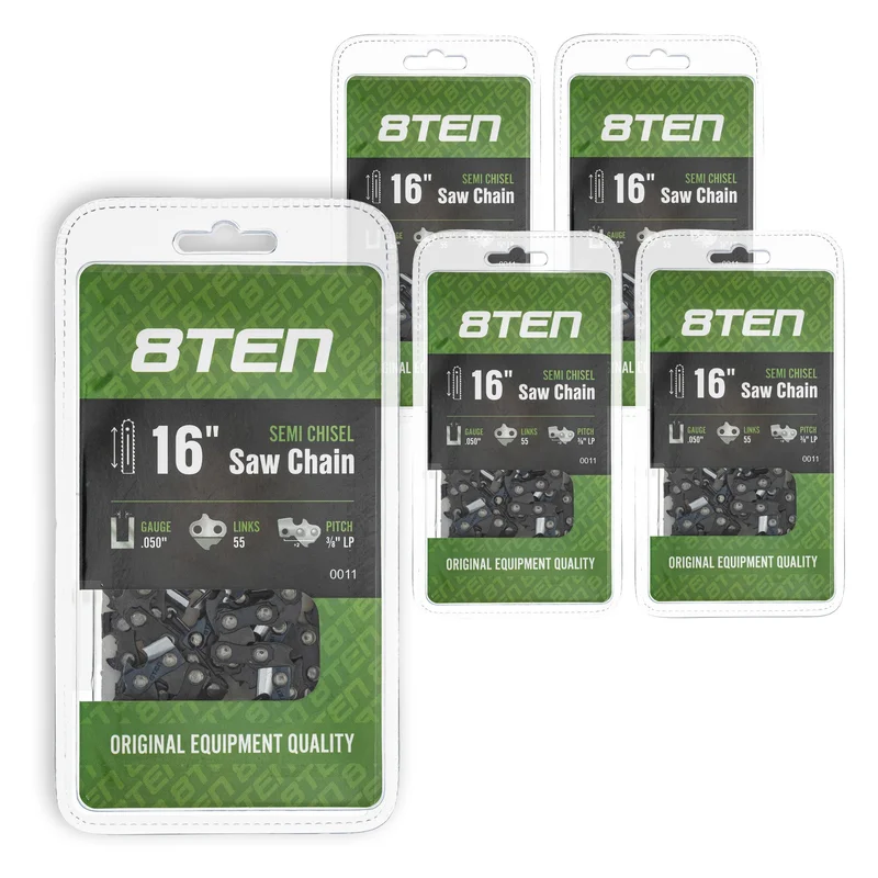 Chainsaw Chain 16 Inch .050 3/8 55DL For Windsor GB 63PM55 63PM55E 501847055 63PM355E S93G55 | 5-PACK