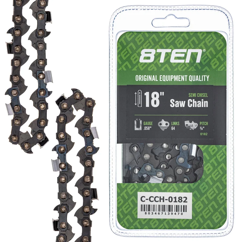 Chainsaw Chain 18 Inch .058 3/8 64DL For Husqvarna Stihl Oregon H4264 73LPX064G 73EXL064G 35RS364E