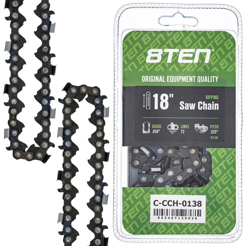 Chainsaw Chain 18 Inch .058 .325 72DL For Craftsman Husqvarna Poulan Sears Jonsered Solo Partner