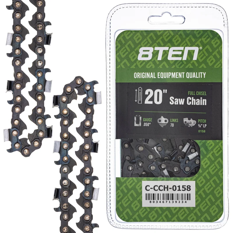 Chainsaw Chain 20 Inch .050 3/8 LP 70DL For Echo Dolmar 72LPX070G 72LGX070G 72LPX70CQ 72EXL070G