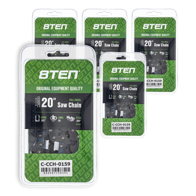 Chainsaw Chain 20 Inch .063 .404 68DL For Husqvarna Stihl Solo Dolmar 39460050068 | 5-PACK