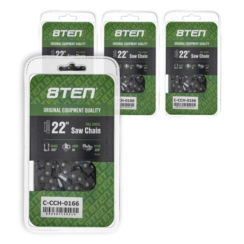 Chainsaw Chain 22 Inch .058 .325 86DL For Oregon 21LPX086G 21BPX086G 21BP086G | 4-PACK
