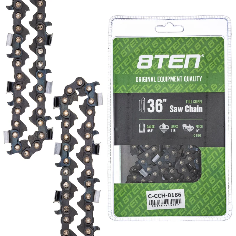Chainsaw Chain 36 Inch .058 3/8 115DL For Husqvarna 501842815 73EXL115G 581626915 73EXJ115G