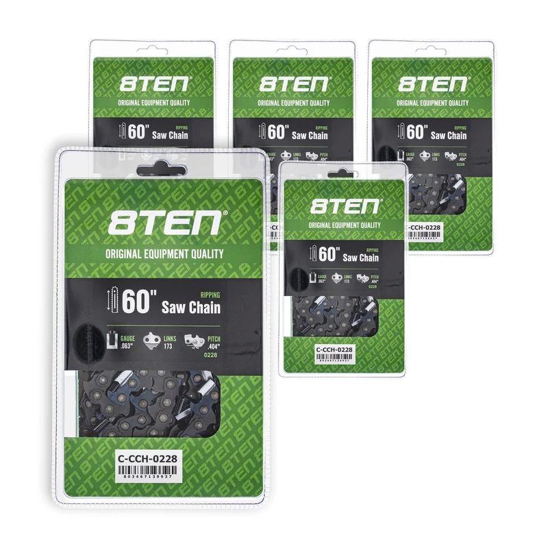 Chainsaw Chain 60 Inch .063 .404 173DL For Stihl 68LX173G 68LX173 46RSK173 | 5-PACK