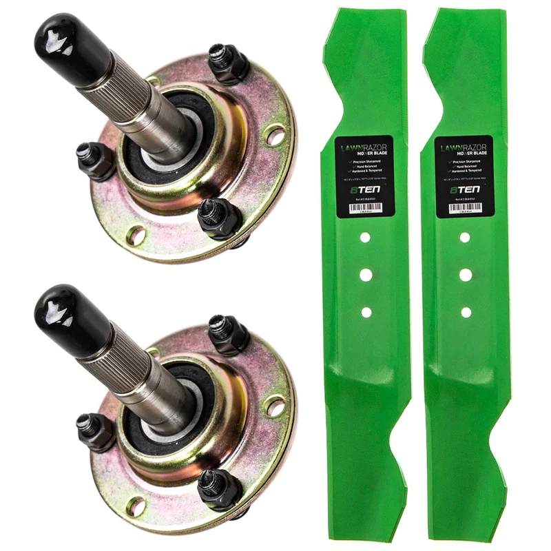 Deck Spindle & Mower Blade Kit For MTD Ranch King Task Force MK1002262