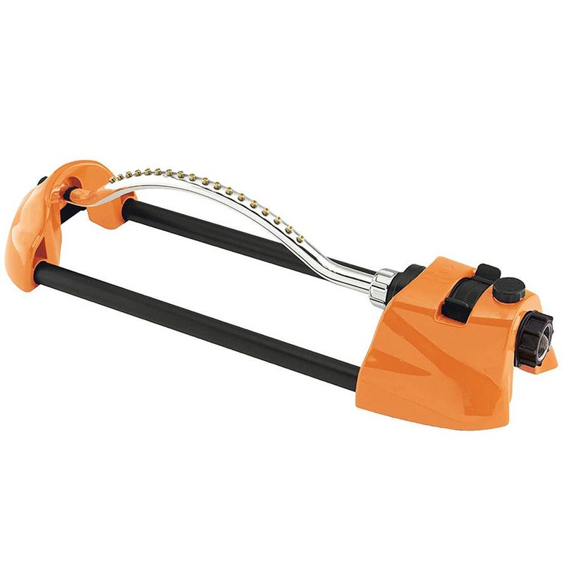DRAMM Colorstorm Oscillating Sprinkler Orange