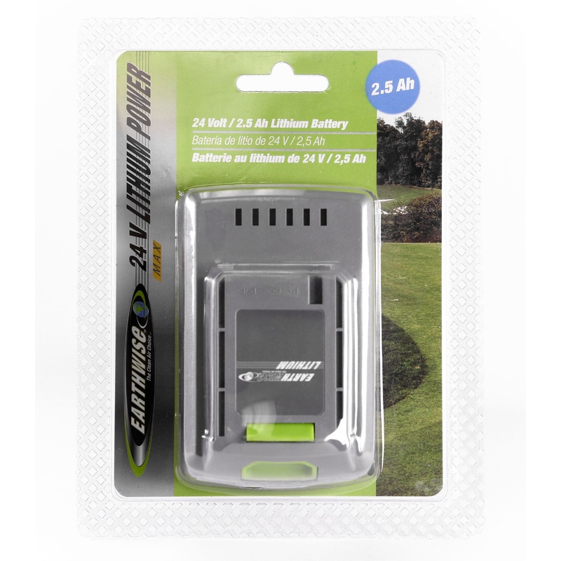 Earthwise 24V 2.5Ah Lithium Battery
