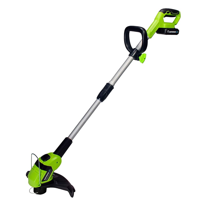 Earthwise Power Tools by ALM 10" 20V 2Ah Lithium String Trimmer