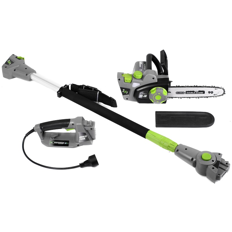 Earthwise Power Tools by ALM 10" 7-Amp 120V Corded 2 in 1 Pole Saw