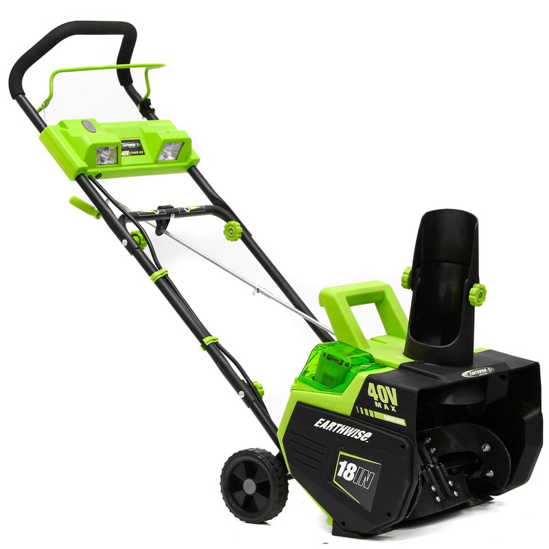 Earthwise Power Tools by ALM 18" 40V 4Ah Lithium Snow Thrower