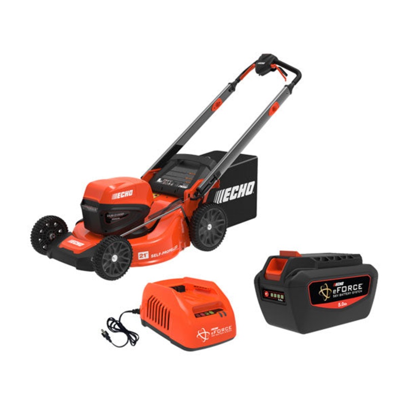 Echo DLM-2100SP 56V Self-Propelled Lawn Mower with 5AH Battery & Charger CLOSEOUT