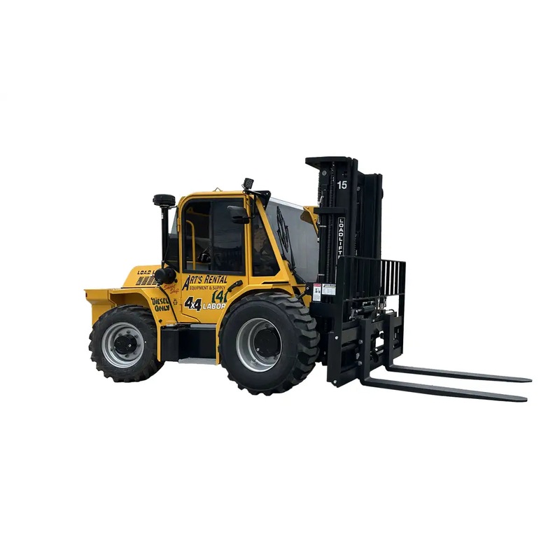 FORKLIFT, ST-MAST...10,000#..15' Hgt...4WD
