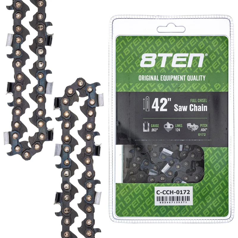 Full Chisel Chainsaw Chain 42 Inch .063 .404 124DL for Husqvarna 501843124