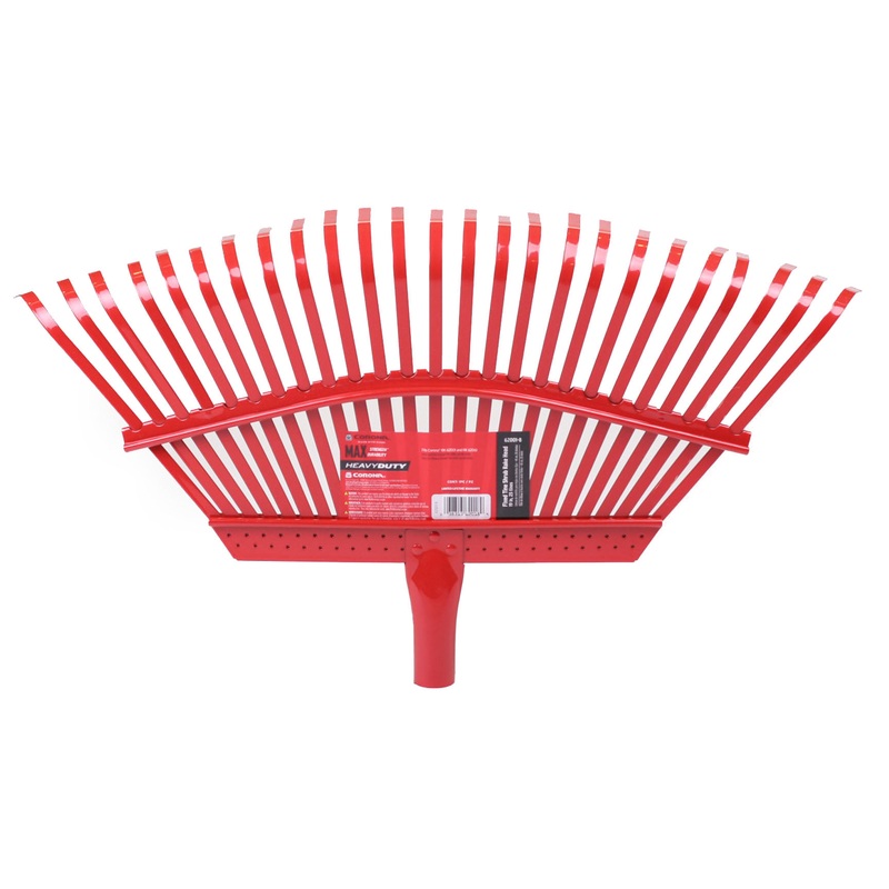 Head - Fixed Tine Leaf Rakes - 19 inch, 25 tines, fits RK 62001, RK 62061. U.S.