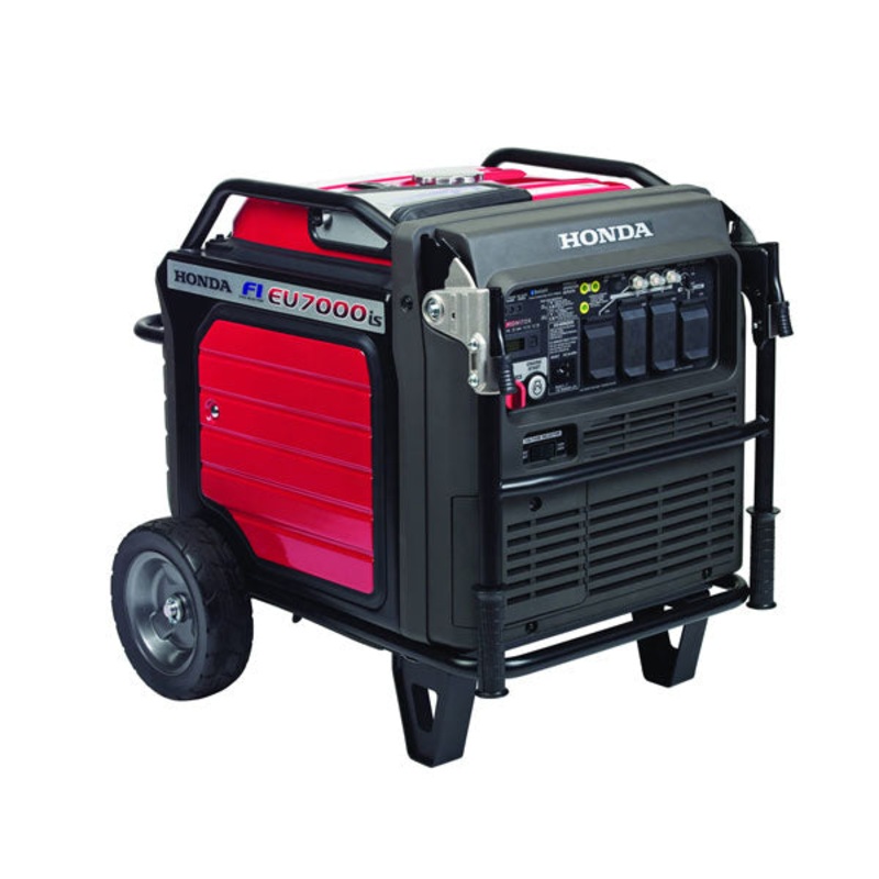 Honda EU7000iS Generator with CO-MINDER 7000 Watt Super Quiet Inverter (50 State, All States Approved)