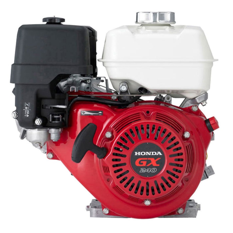 Honda GX240UT2HA2 8HP 6:1 Reduction 1" x 3 5/32" Horizontal Shaft Recoil Start Engine