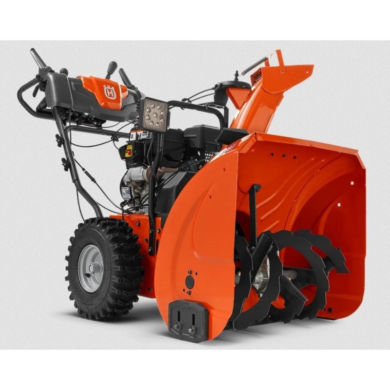 Husqvarna 24in Two-Stage Gas Snowthrower ST224 Power Steering & Traction