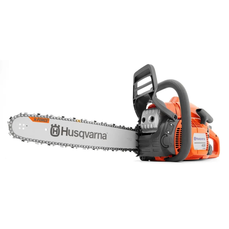 Husqvarna 435 Chainsaw - 35.8cc Gas Engine with 16in Guide Bar for Homeowners - 970515336