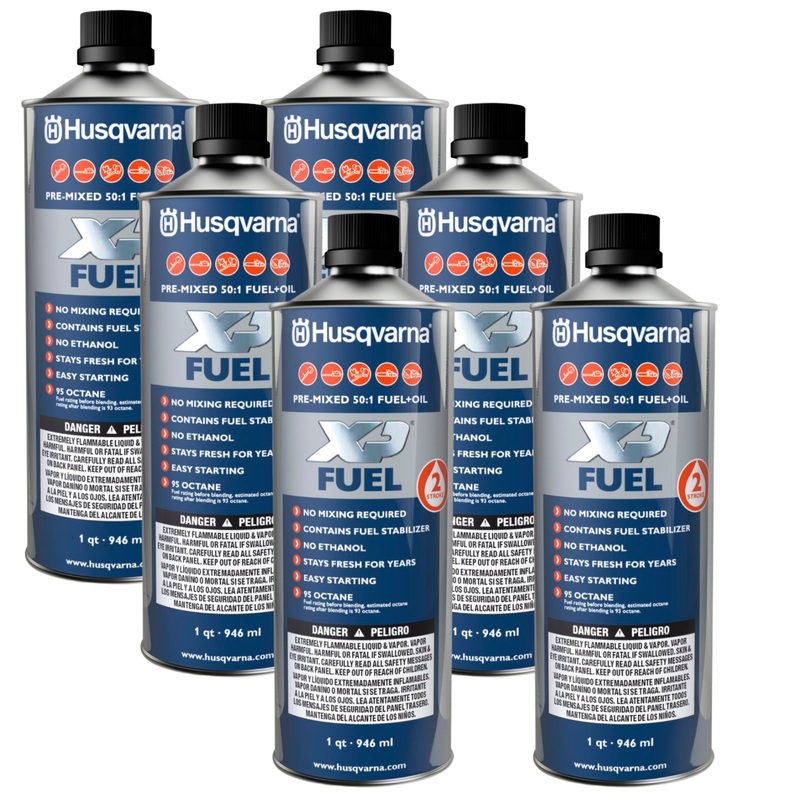 Husqvarna XP+ 1 Quart Premixed 50:1 Fuel 6pk - 581158701