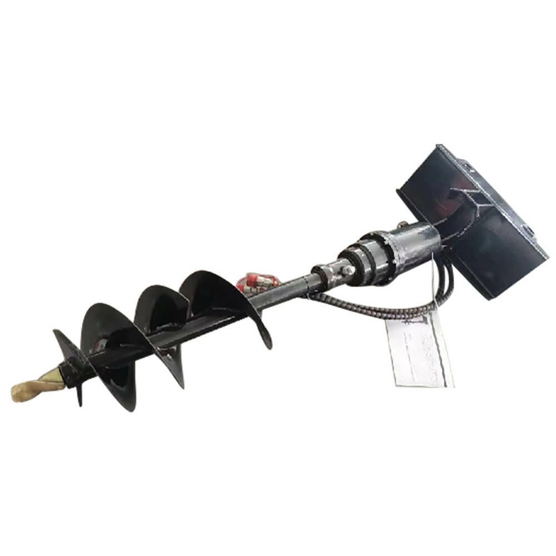 Hydraulic Auger For Mini Skid Steer Fits All AGT Models | M-AG