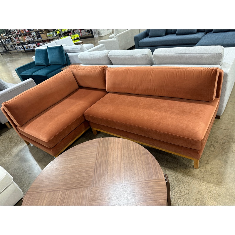 IDF240396 Sectional Sofa Jasper RUST SE-167