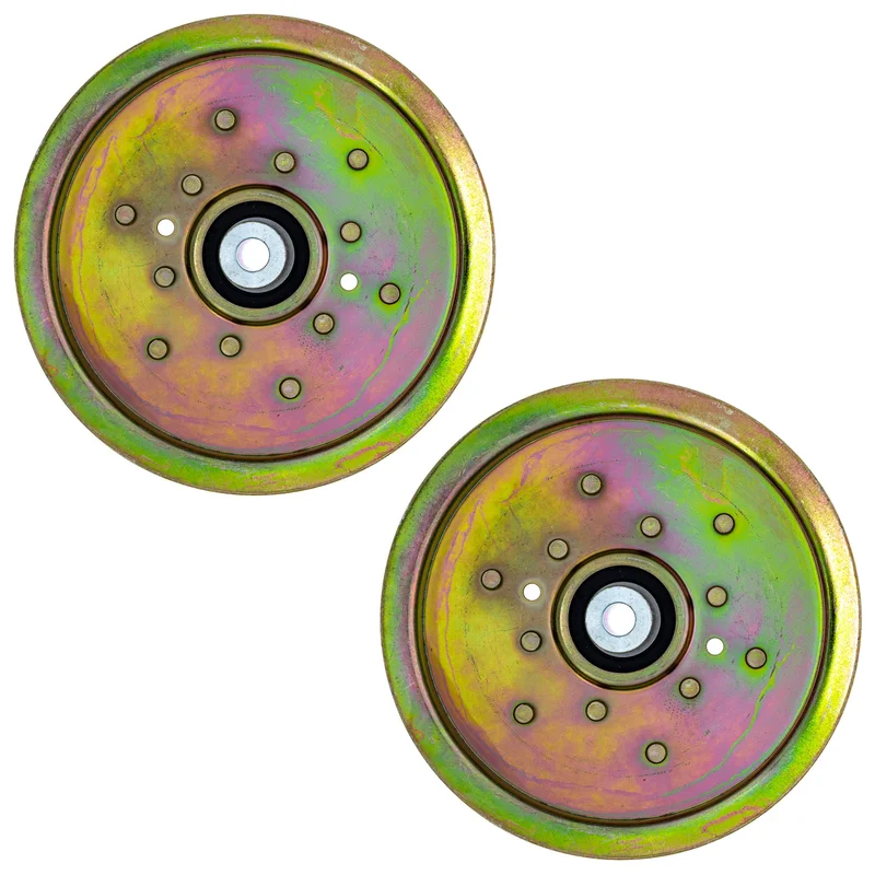 Idler Pulley Set For Cub Cadet White Outdoor Troy-Bilt 756-3105 78-047 7563105 | 2-PACK